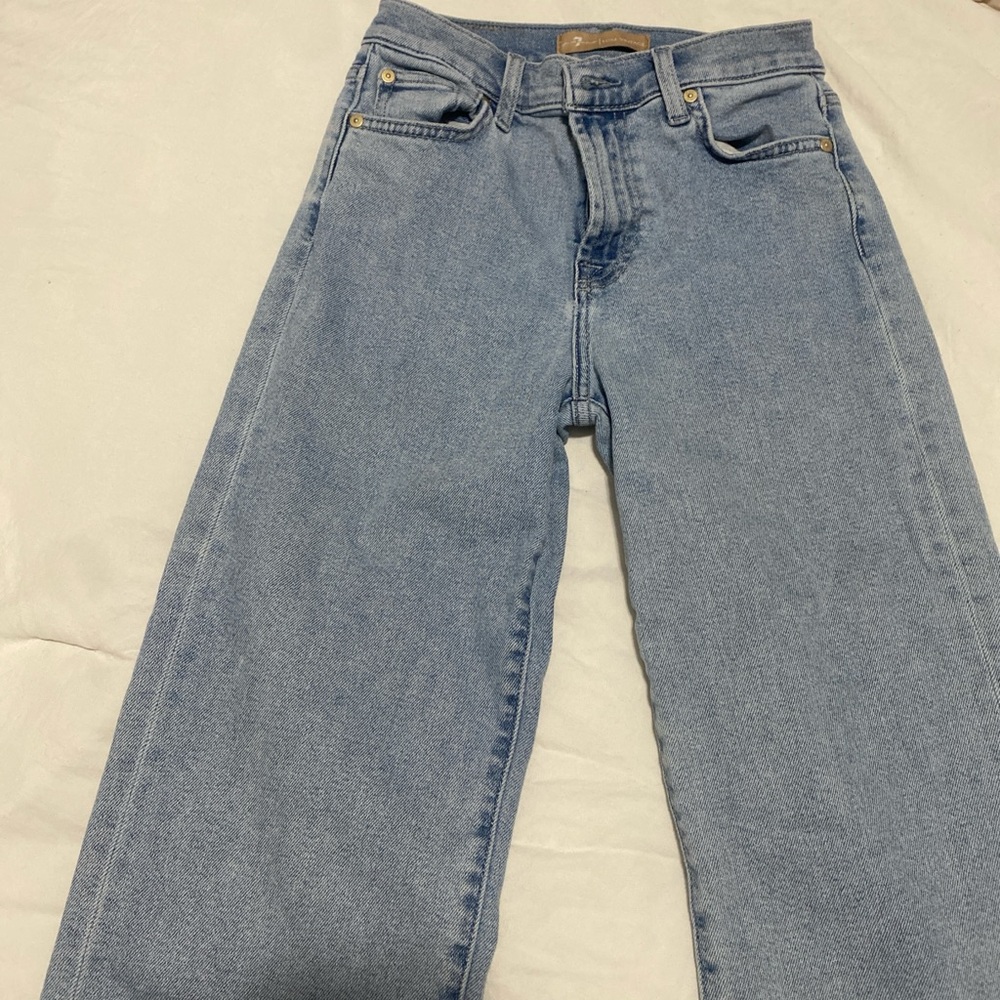7 For All Mankind cropped Alexa Jean